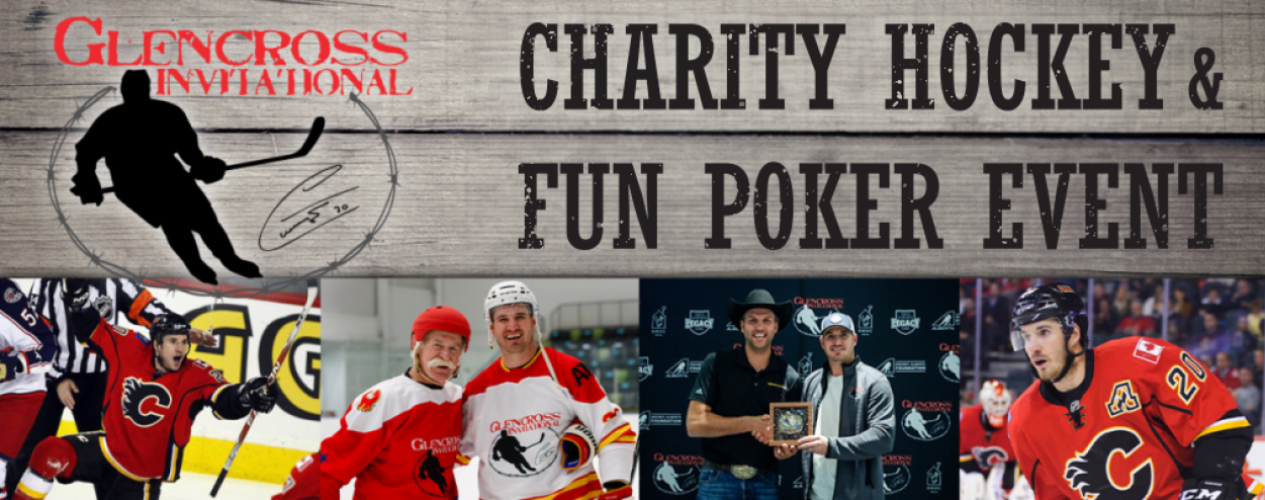 Glencross Charity Hockey and Fun Poker Event