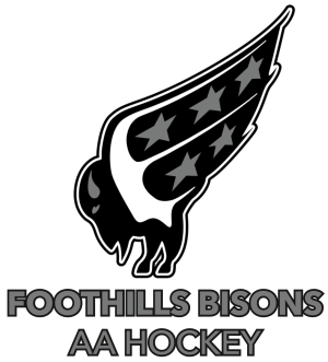 Foothills Bisons AA Hockey - Logo
